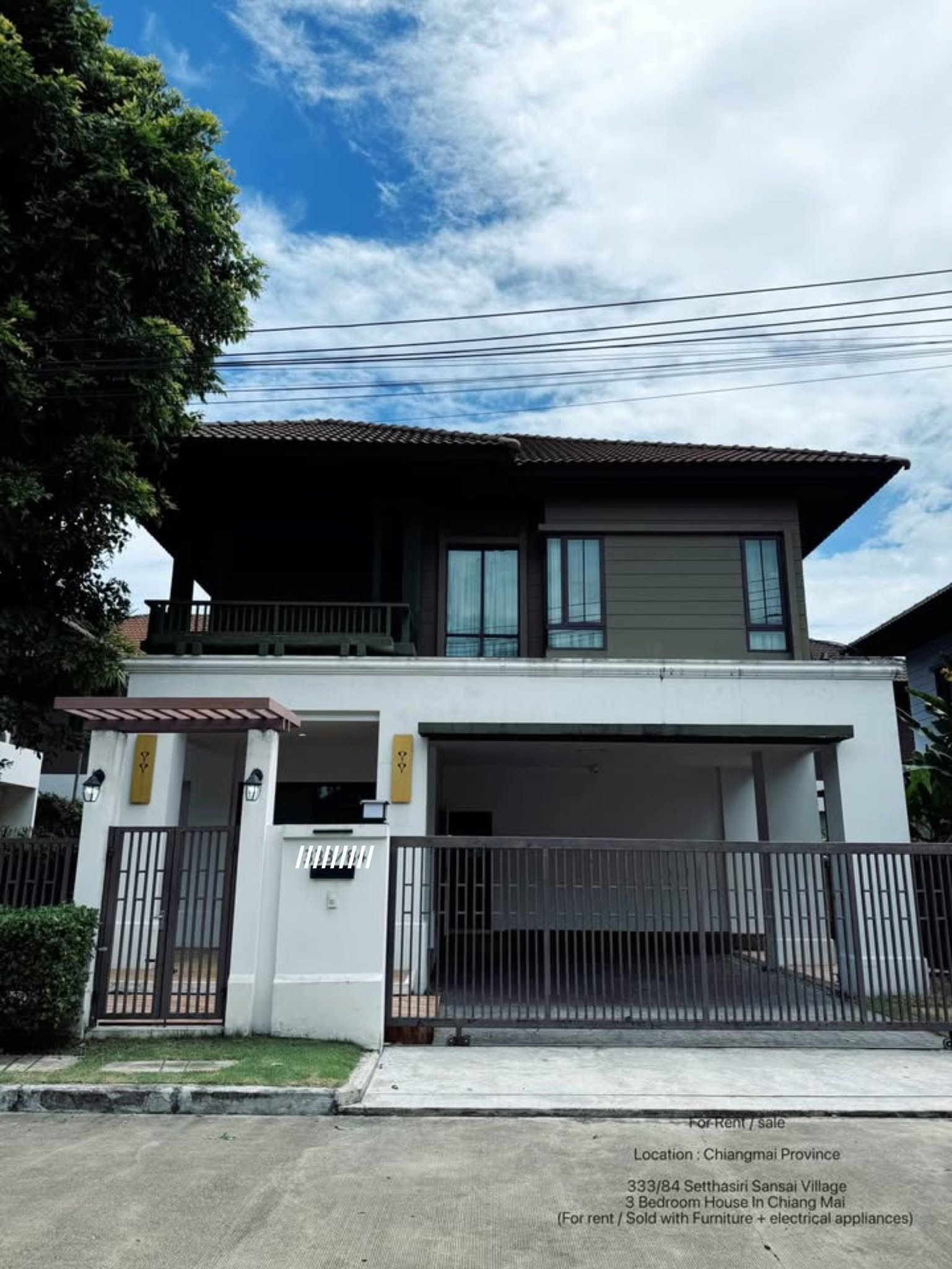 เศรษฐสิริ สันทราย (โซนรวมโชค) บ้านเดี่ยว พื้นที่กว้าง บรรยากาศร่มรื่น พร้อมเข้าอยู่ ใกล้ตลาดรวมโชค 5 นาที เศรษฐสิริ สันทราย (โซนรวมโชค) บ้านเดี่ยว พื้นที่กว้าง บรรยากาศร่มรื่น พร้อมเข้าอยู่ ใกล้ตลาดรวมโชค 5 นาที
