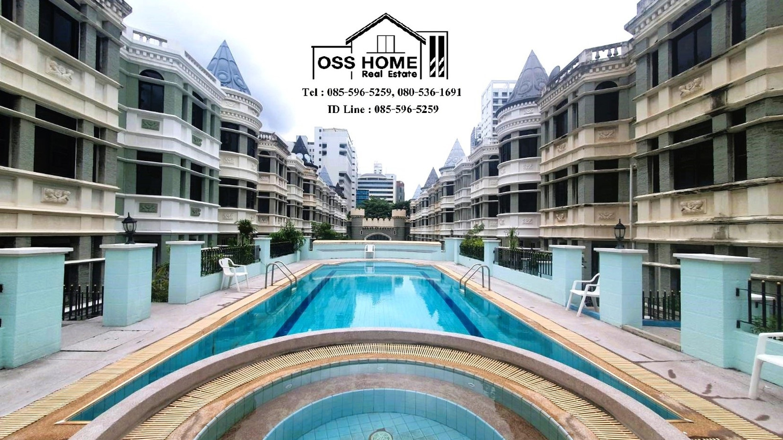 KT388 4-story townhome for rent, Chicha Castle Village, Sukhumvit Soi 31, Asoke-Phrom Phong area, behind SWU Prasarnmit University, near Emporium International School, Terminal 21 Asoke, convenient travel, suitable for family living or an office. The addr – รูปที่ 4