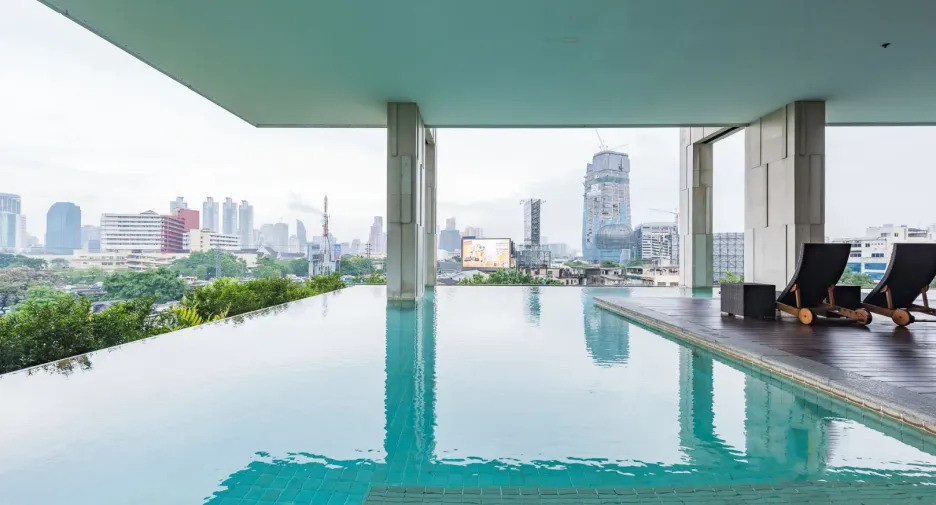 🔥 Vacant room, ready to move in! Amanta Lumpini, hurry and reserve before it's gone 🔥