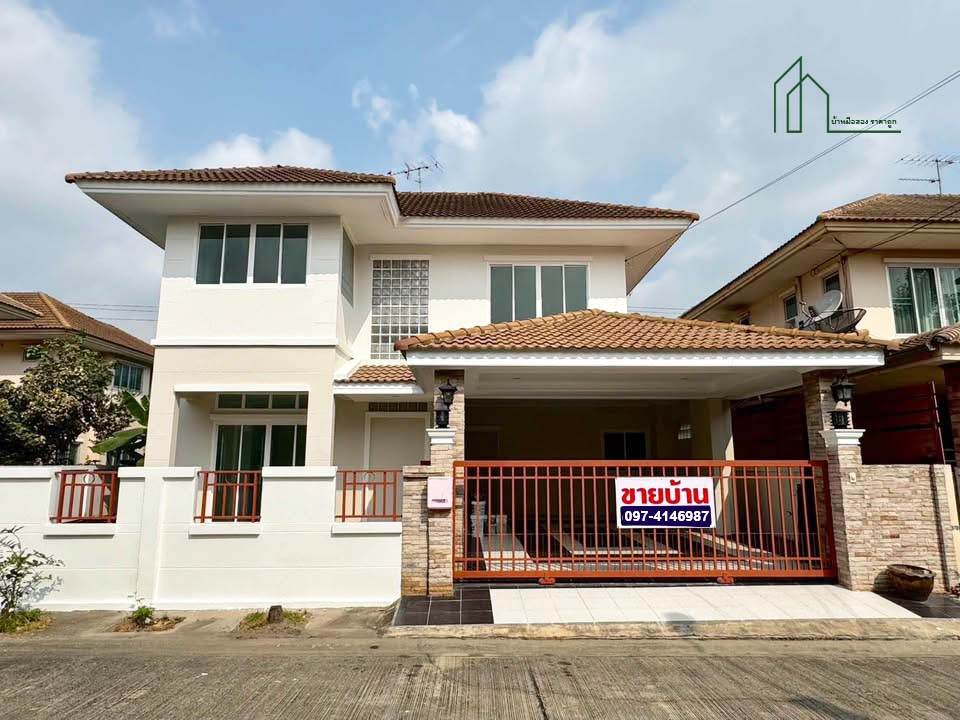 บ้านเดี่ยว 2ชั้น 51 ตร.วา หมู่บ้านปรีชา สุวินทวงศ์ 34 รีโนเวทใหม่ทั้งหลัง