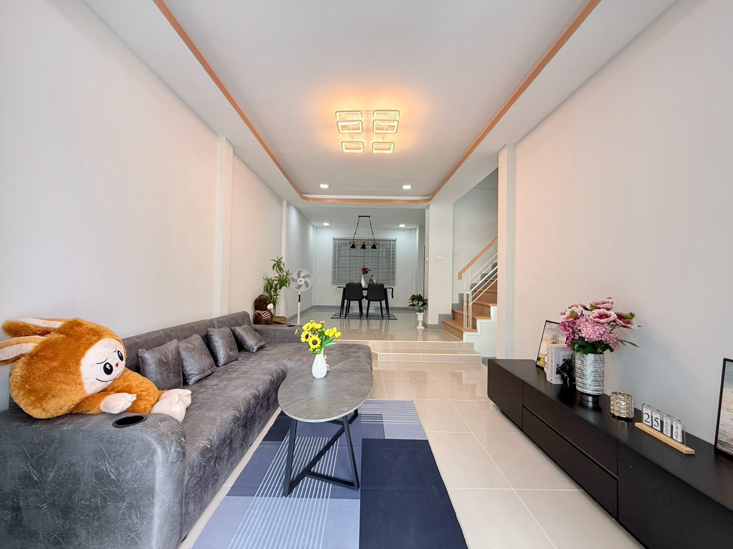  ขายทาวน์เฮ้าส์ รีโนเวทใหม่ หมู่บ้านรื่นฤดี 5 | 4 ห้องนอน ใกล้หทัยราษฎร์  – รูปที่ 3