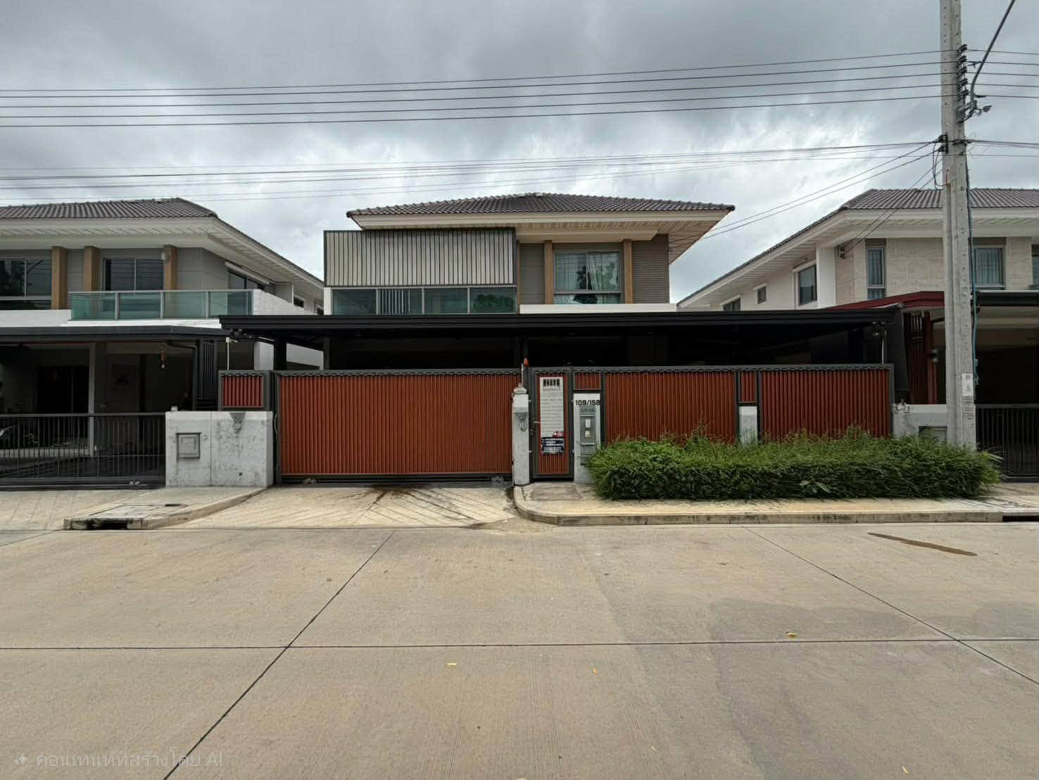 2-story detached house for rent, Perfect Place Village, Phase 9, Bang Phli District, Samut Prakan.