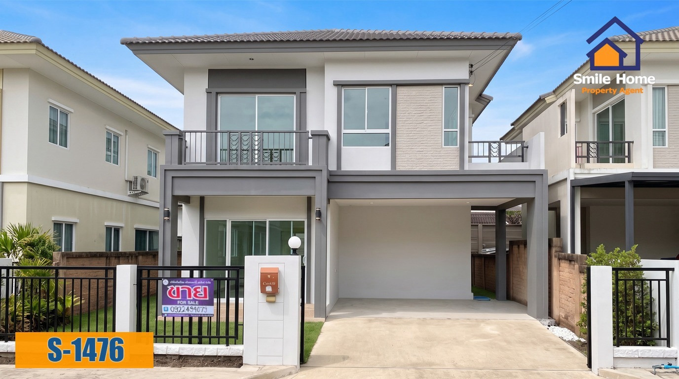 House for sale, Passorn Pride Srinakarin, Nam Daeng, near Mega Bangna.