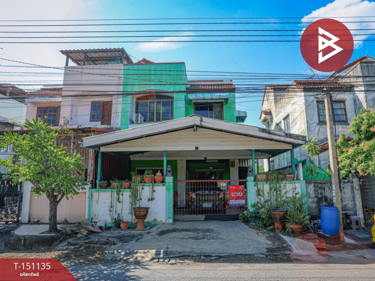 Single house for sale Mueang Ake Bang Pu Village, Samut Prakan, ready to move in