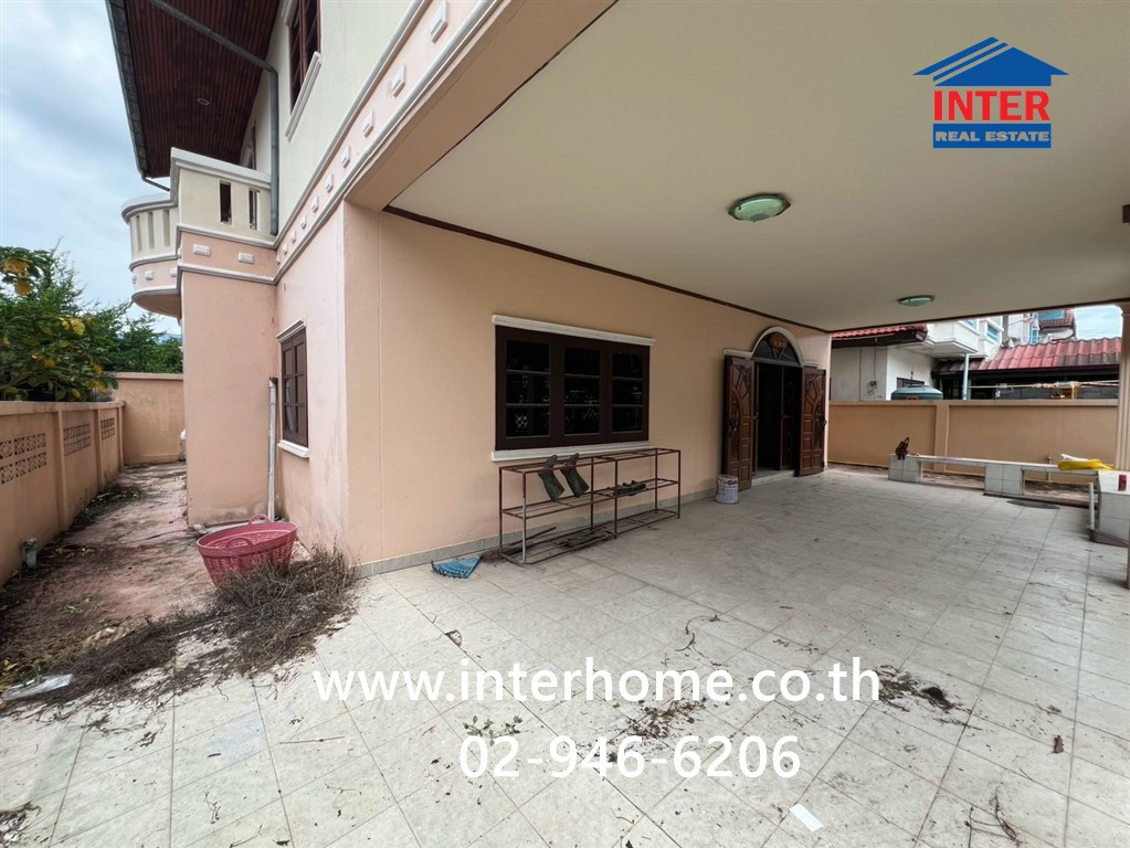 บ้านเดี่ยว 2 ชั้น 54 ตร.ว. หมู่บ้านอธิเชฐธานี ใกล้ตลาดพูนทรัพย์ ซอยสะพานปทุมธานี1 ถนนปทุมธานี-บางเลน (346) สามโคก ปทุมธานี  – รูปที่ 4