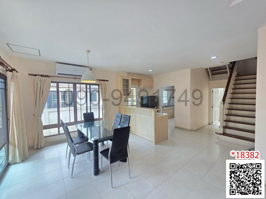Single house for rent, 3 bedrooms, Setthasiri Serithai, near the Pink Line, Nopparat Station and Fashion Island. – รูปที่ 4