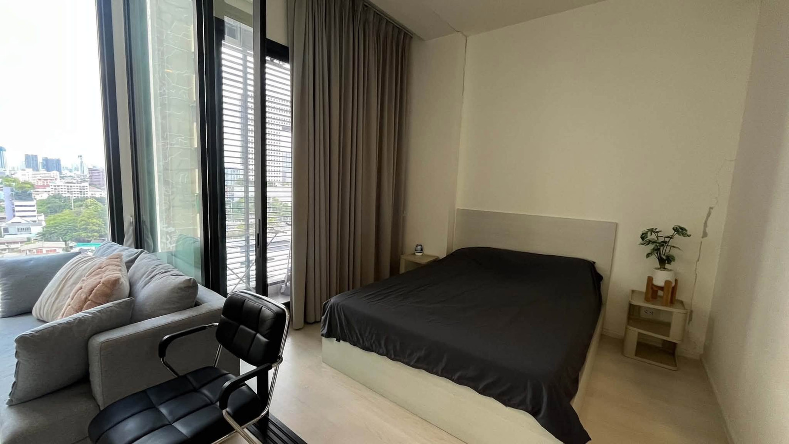 1Bed, big, beautiful room, ready to move in, fully furnished, good price!!⭐For rent Mazarine Ratchayothin (Mazarine Ratchayothin)