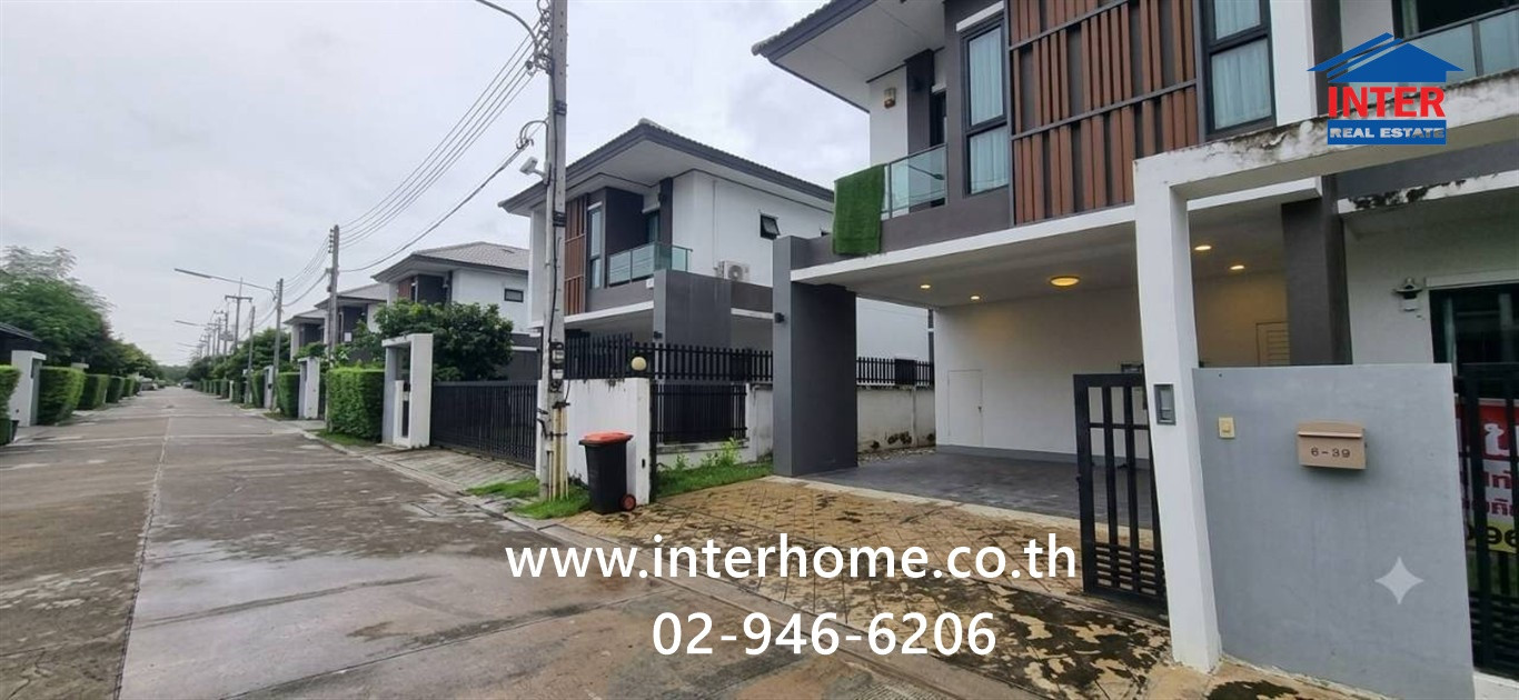 บ้านเดี่ยว 2 ชั้น 72.6 ตร.ว. หมู่บ้านเอ็นซีออนกรีน ฌาร์ม คลาสสิก ซอยลำลูกกา71 ถนนลำลูกกา ถนนลำลูกกา71 ลำลูกกา ปทุมธานี  – รูปที่ 2
