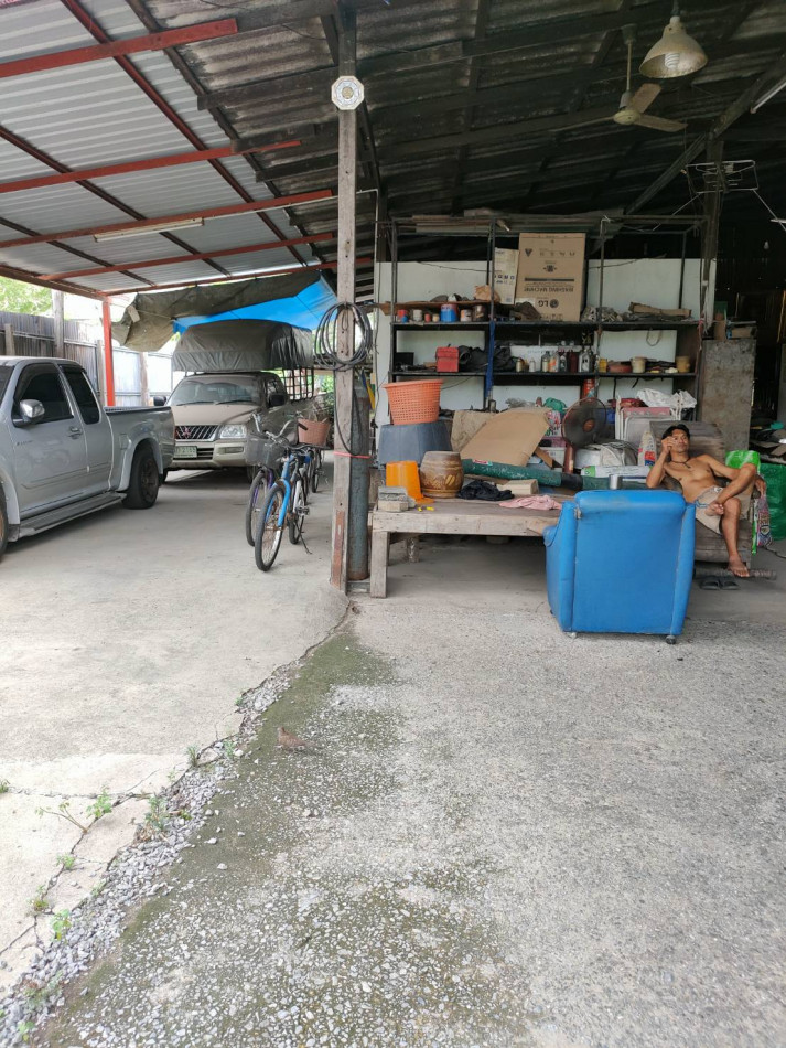 ขาย ที่ดิน เลียบคลองภาษีเจริญฝั่งใต้ ซอยประสิทธิ์ 2  1 งาน 89 ตรว หนองแขม หน้ากว้าง เหมาะสร้างบ้าน – รูปที่ 3