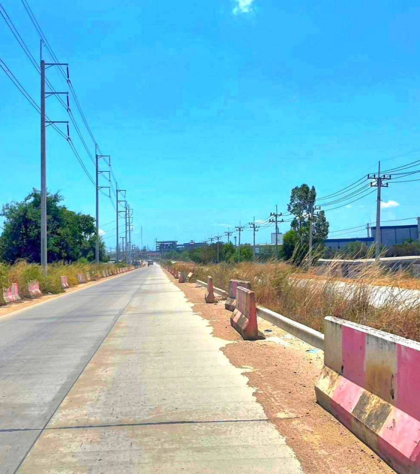 Land for sale, dark purple layout Next to Amata City Rayong Industrial Estate. Suitable for building a factory, warehouse, 22 rai 44 sq m. – รูปที่ 2