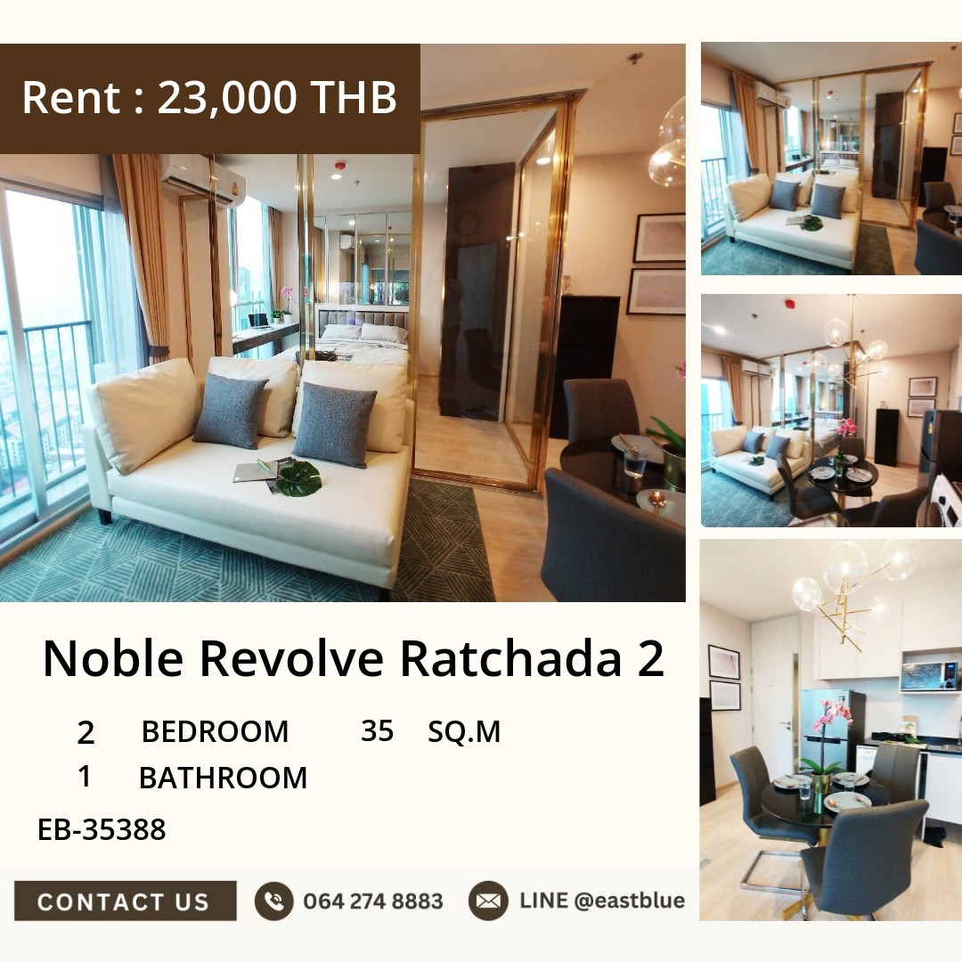 🏢 Condo Gem in Heart of Bangkok 💎
Luxurious 2-Bed near Thai Cultural Center