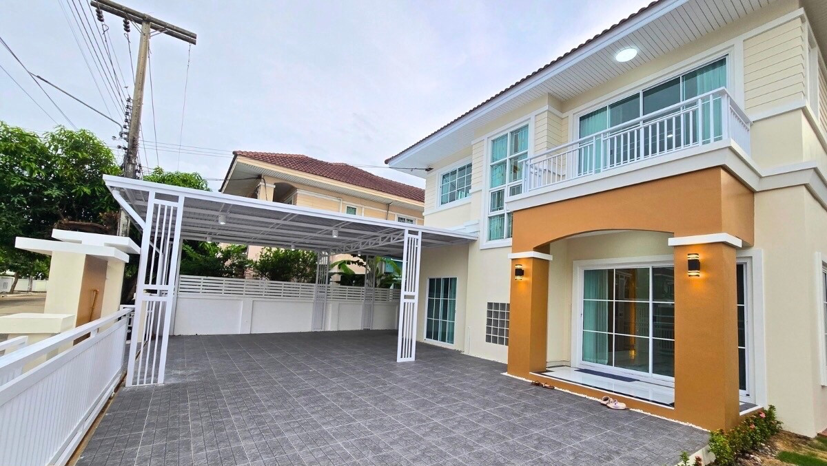 2-story detached house, Metharom Village, Thanyaburi, Khlong 4, next to Rangsit-Nakhon Nayok Road. 2-story detached house, Metharom Village, Thanyaburi, Khlong 4, next to Rangsit-Nakhon Nayok Road.