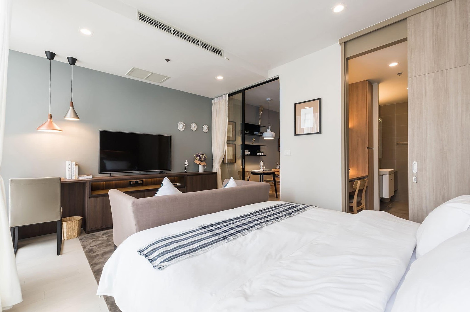 For Rent 1 BED 45K @Ploenchit – รูปที่ 2