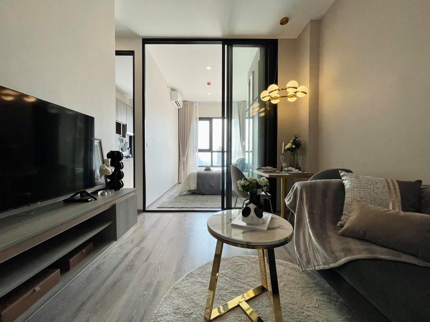 ✨ 1 ห้องนอน | ชั้นสูง วิวสวย ห้องสวย ราคาน่าสนใจ 📍 KnightsBridge Prime Onnut – รูปที่ 2