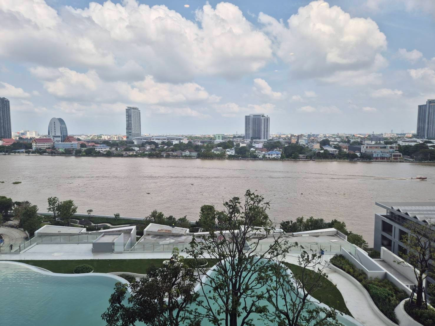 1ห้องนอน บ้านริมน้ำ ชั้น07A06 ห้องติดแม่น้ำ ที่สวยครบ เปิดประตูก็เจอแม่น้ำ – รูปที่ 2