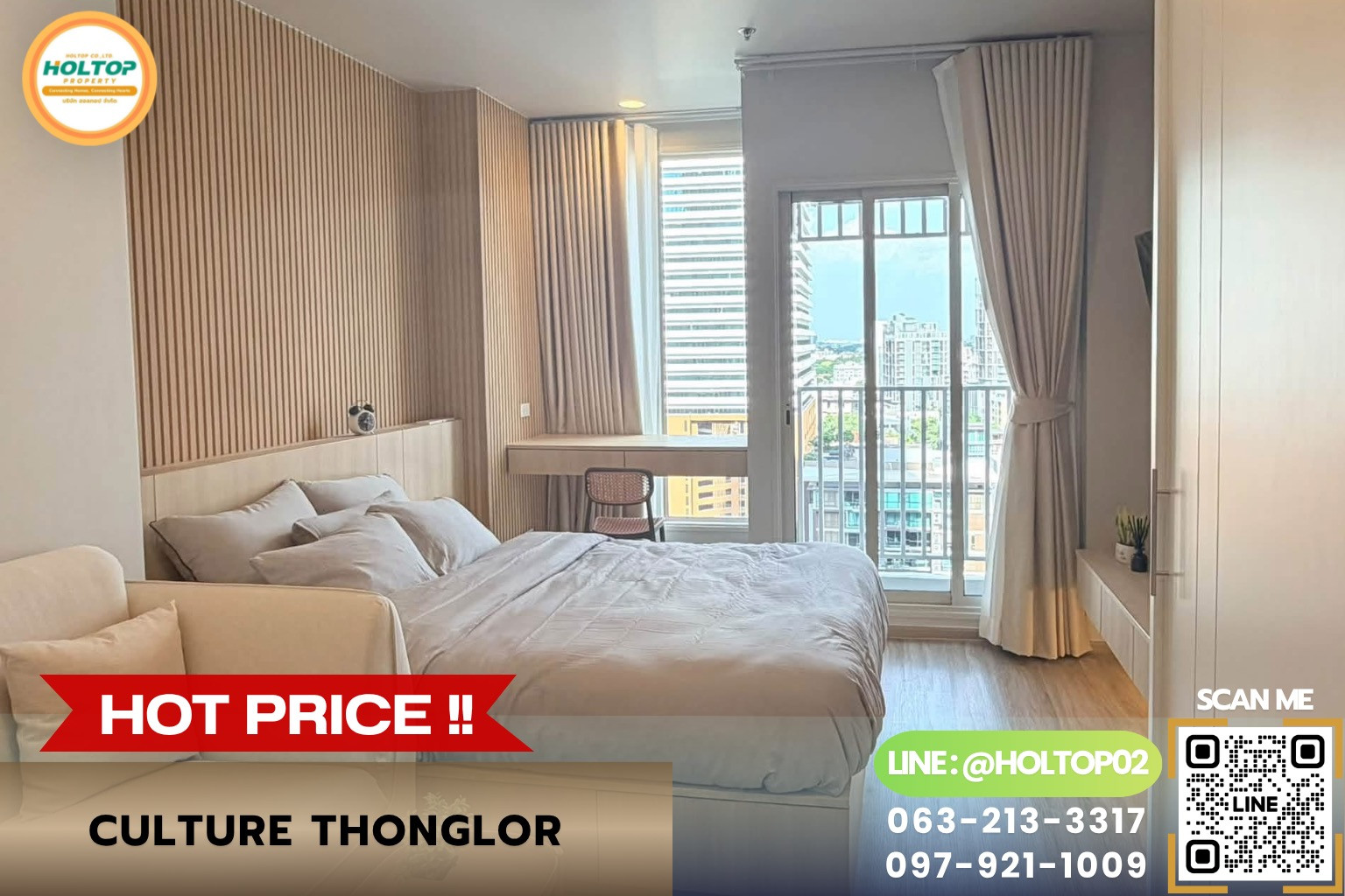 #L1293 Condo for rent Culture Thonglor. #L1293 Condo for rent Culture Thonglor.