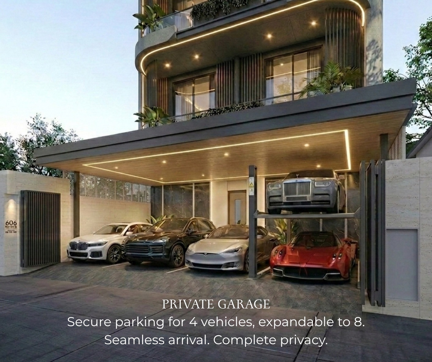 คฤหาสน์หรู Ultra Luxury สไตล์ Organic Modernism โครงการ Vaso Nova Ekkamai 606 – รูปที่ 4