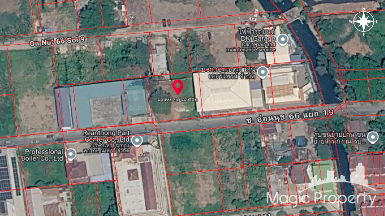 202 Sq.wah Land for Sale in Soi On Nut 66, Sukhumvit 77 Road, Suan Luang, Bangkok – รูปที่ 3