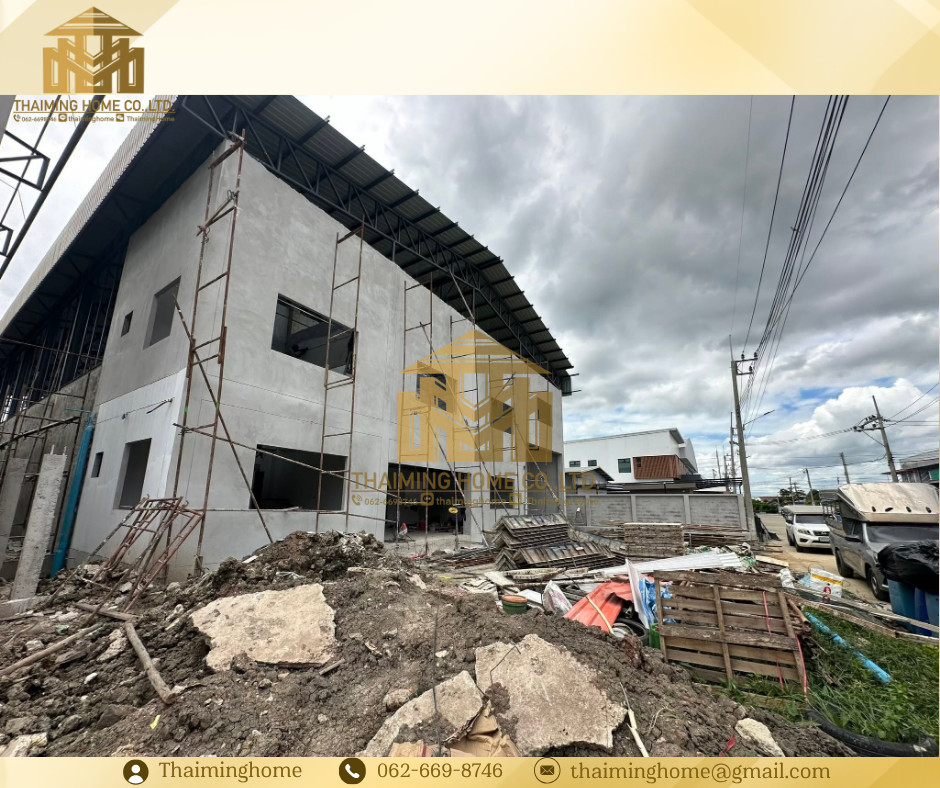 ให้เช่าโรงงาน/โกดัง /ลังสินค้า 1,100 ตรม. พื้นที่สีชมพู พระราม2 นาดี สมุทรสาคร (TW8-30626) – รูปที่ 3