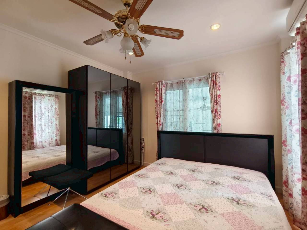 Single house for sale, cottage style, Baan Nonnipa Project, San Sai, Chiang Mai, area 101.4 sq m. – รูปที่ 3