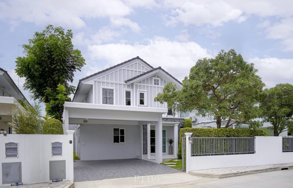 ME2500565 ให้เช่าบ้านเดี่ยวแต่งใหม่ Villaggio 2 ศรีนครินทร์-บางนา พร้อมอยู่ 