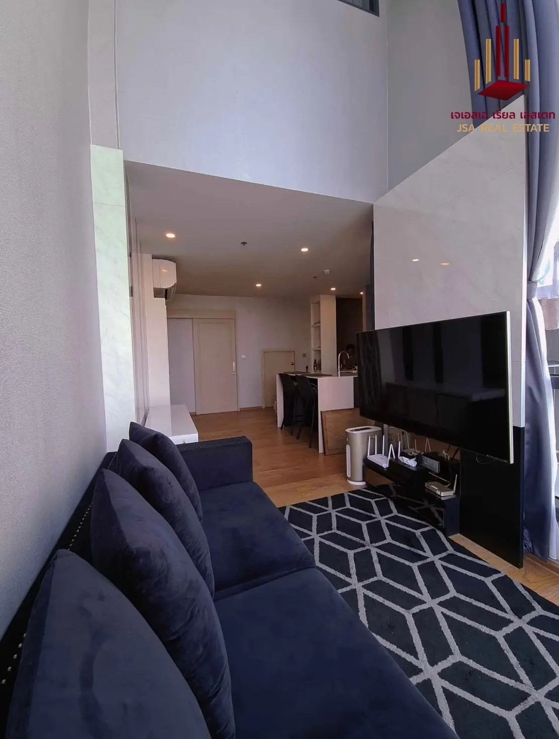 Duplex 🏙️ Q Chidlom – Phetchaburi | 1 ห้องนอน