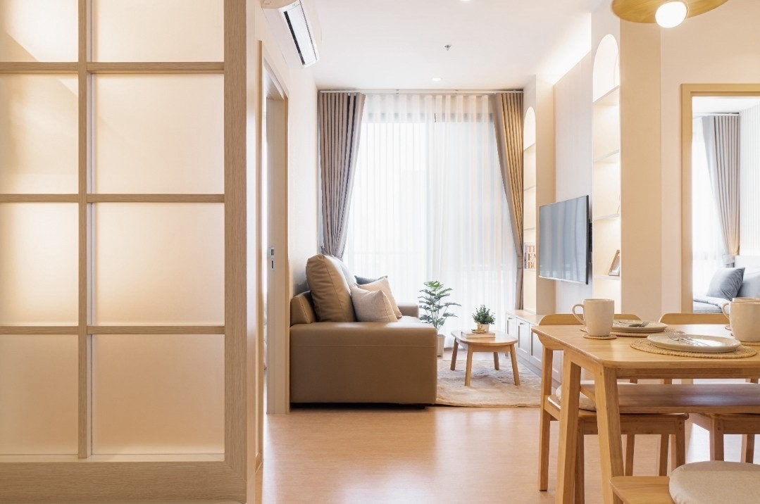 🔥Rent at  Maru Ekkamai 🔥2BR 2BR.🔥 68,000🔥60sqm. Floor18 – รูปที่ 2