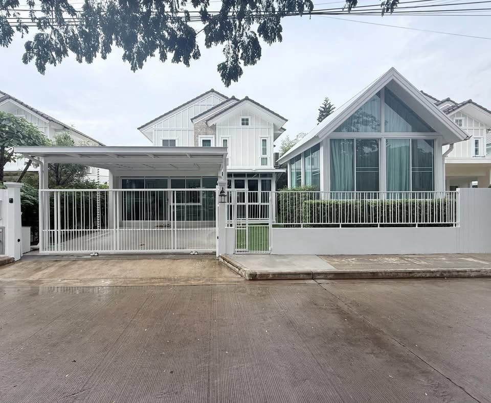 บ้านเดี่ยว วิลลาจิโอ 2 ศรีนครินทร์–บางนา (นายหน้าบ้านมืออาชีพ)💎💎