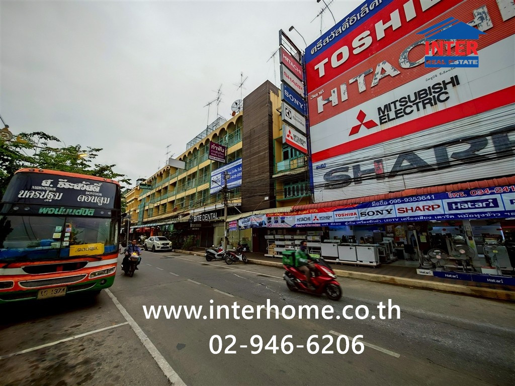 อาคารพาณิชย์ 4 ชั้น 21 ตร.ว. อาคารพาณิชย์ ใกล้องค์พระปฐมเจดีย์ นครปฐม ถนนเพชรเกษม ถนนพญาพาน เมืองนครปฐม นครปฐม  – รูปที่ 3