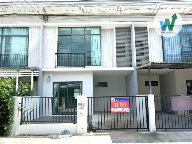 House for sale in good condition Pruksa Ville Srisamarn 17.5 sq m, 3 bedrooms, 2 bathrooms, 1 parking space, near Pak Kret Police Station. House for sale in good condition Pruksa Ville Srisamarn 17.5 sq m, 3 bedrooms, 2 bathrooms, 1 parking space, near Pak Kret Police Station.