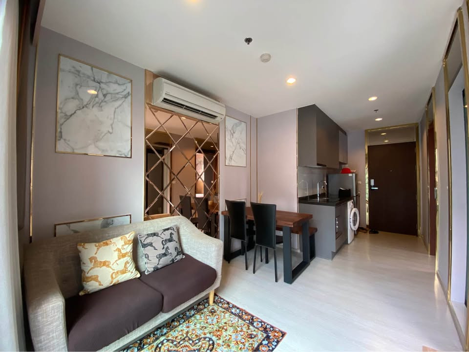 RHYTHM Asoke for rent, best to live in Asoke prime area, don't miss this fancy decorated room – รูปที่ 3