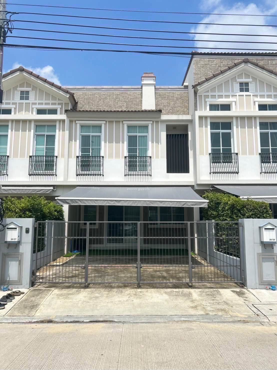2-story townhome for rent, Indy 2 Village, Bangna, Ramkhamhaeng 2, Prawet District, Bangkok