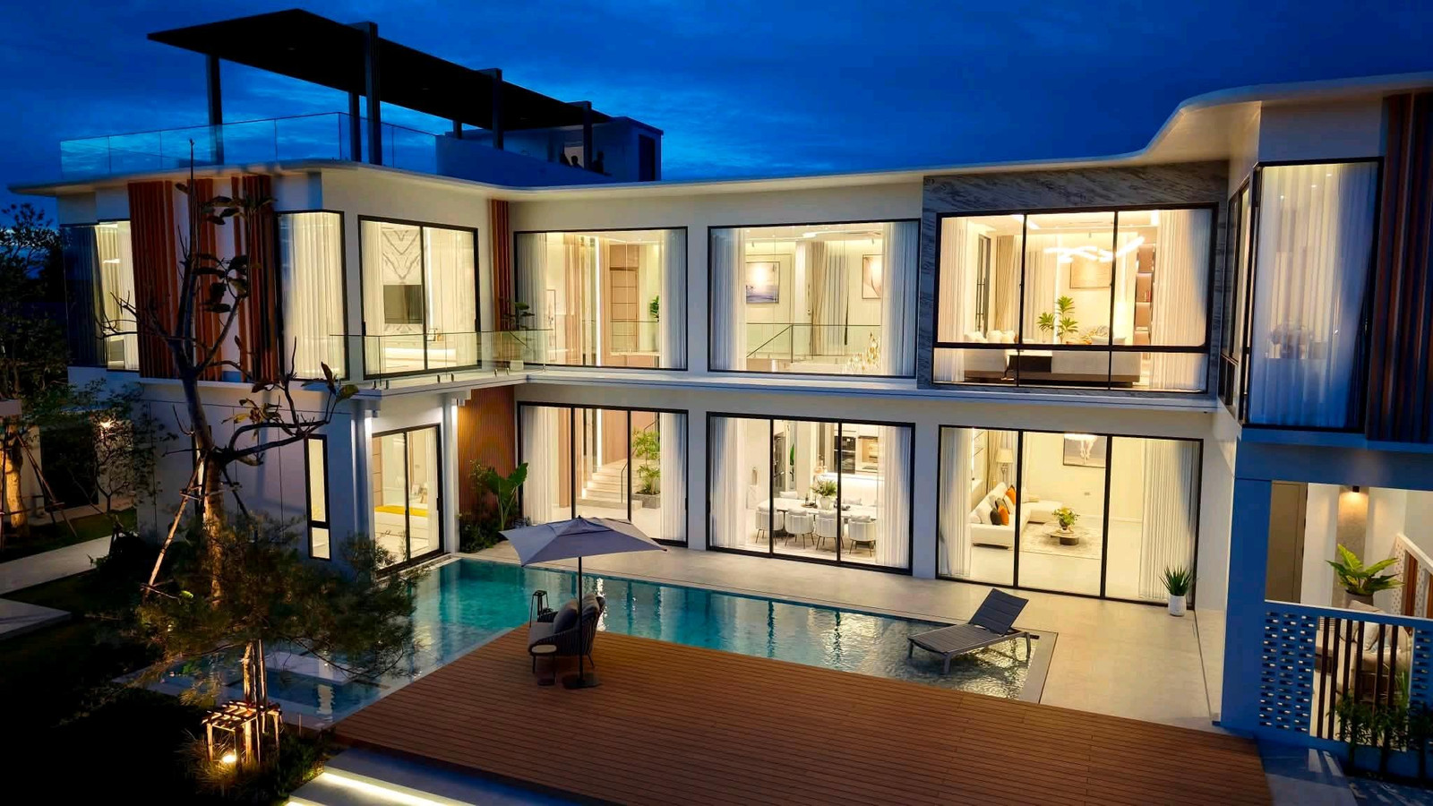 🏡 ขาย 𝗟𝗨𝗫𝗨𝗥𝗬 𝗣𝗢𝗢𝗟 𝗩𝗜𝗟𝗟𝗔 𝗠𝗔𝗕𝗣𝗥𝗔𝗖𝗛𝗔𝗡 𝗣𝗔𝗧𝗧𝗔𝗬𝗔 | 𝟱 𝗕𝗘𝗗𝗥𝗢𝗢𝗠𝗦 | PRIVATE POOL 🌊 | PRIVATE LIFT 🛗 | 1,200+ ตร.ม. | ที่ดิน 408 ตร.ว. | ใกล้อ่างเก็บน้ำมาบประชัน 150 ม.