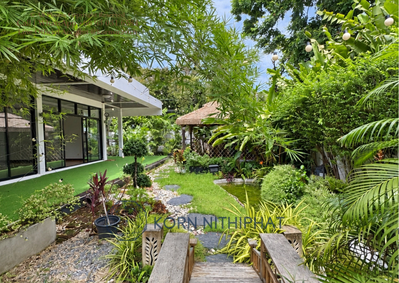 For Rent Pets Friendly Detached House in Rama 9 - Huay Kwang, Bangkok | Large Green Landscape with Outdoor Space for Your Pets For Rent Pets Friendly Detached House in Rama 9 - Huay Kwang, Bangkok | Large Green Landscape with Outdoor Space for Your Pets