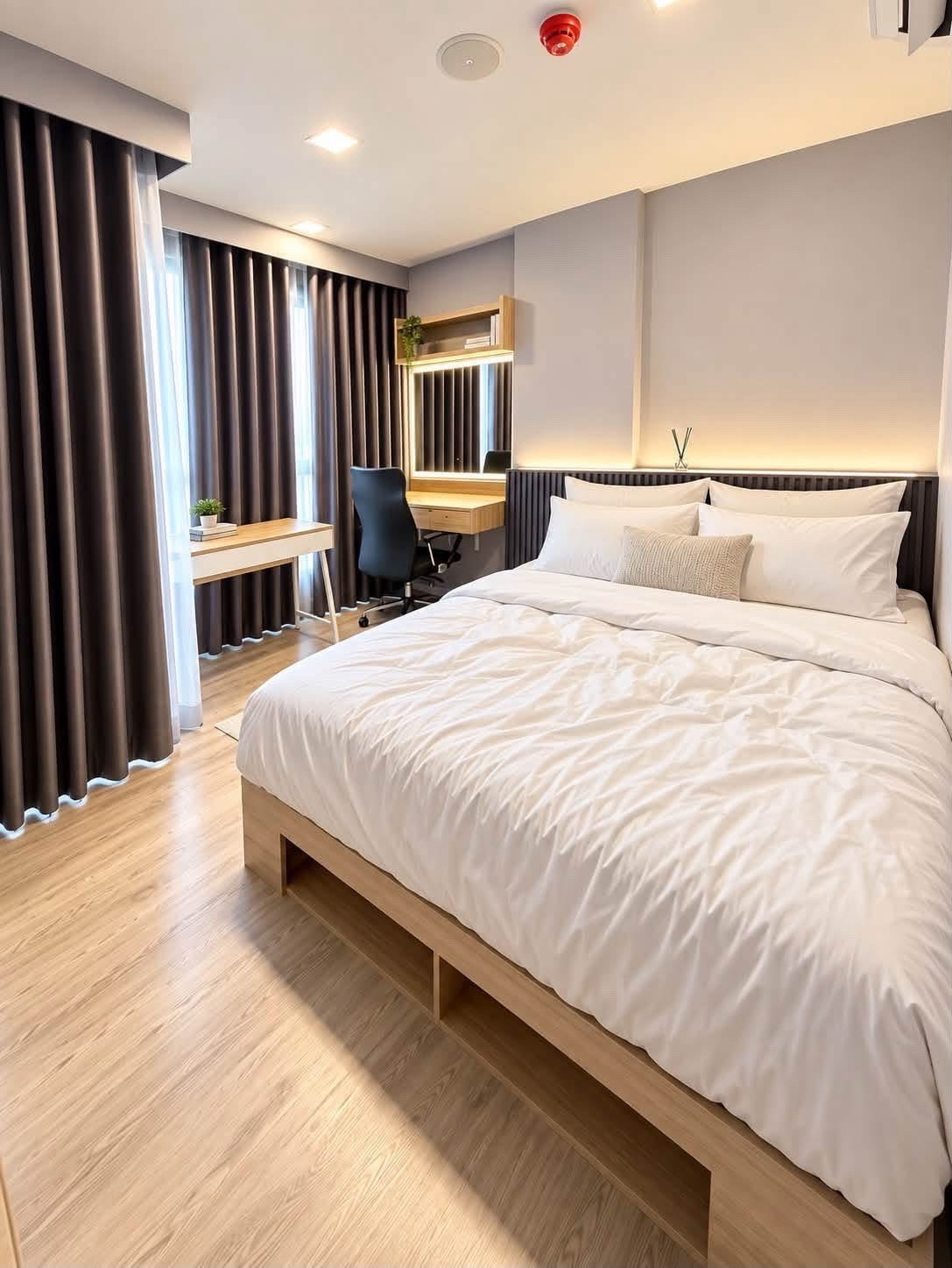⭐ Kave Town Island – 2 bedrooms, next to Bangkok University, Rangsit, ready to move in.