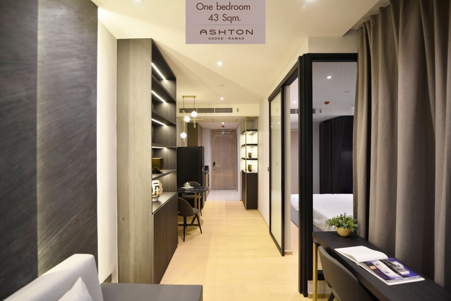 🏙️ ให้เช่า Ashton Asoke Rama 9 | 1 ห้องนอน | ใกล้ MRT พระราม 9 | พร้อมอยู่ by Rita