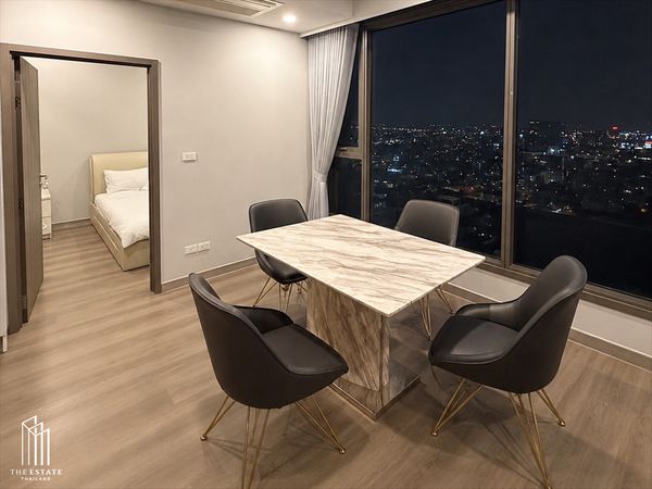 For Sale: Whizdom The Forestias (Destinia) – Largest corner unit on the floor, featuring dual-aspect views (South facing the 30-rai forest park and East facing). 91.53 sq.m., 3 bedrooms, priced at 16.70 MB.