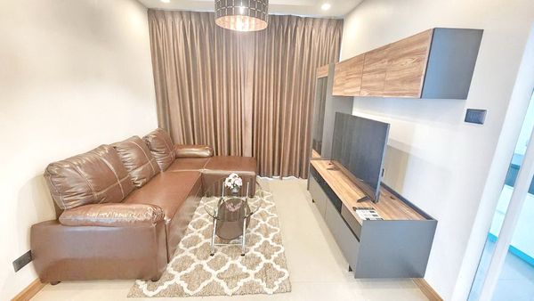 4124♛Condo for rent, 2 bedrooms♙Supalai Wellington 2♜MRT Cultural Center∞099-5919653,065-9423251🜲Line@sureresidence