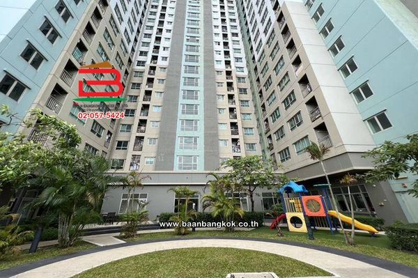 Condominium area 23.16 sq m. Lumpini Mega City Bangna: Lumpini Mega City Bangna, near Mega Bangna, Bangna Trad Road, Bang Kaeo Subdistrict, Bang Phli District, Samut Prakan.