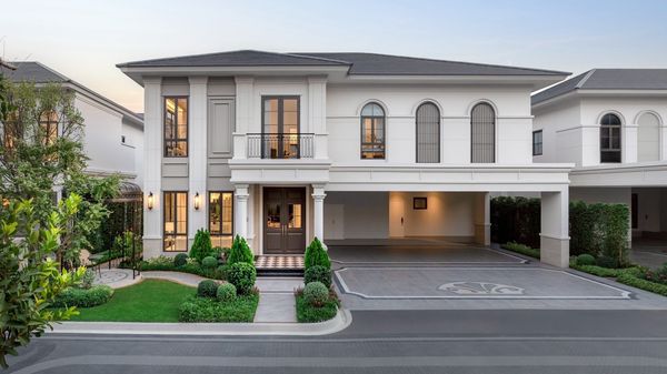 House for sale Narasiri Borommaratchachonnani, model home, ready to decorate, price 79.9 million baht from 112.9 million baht, contact 0869017364