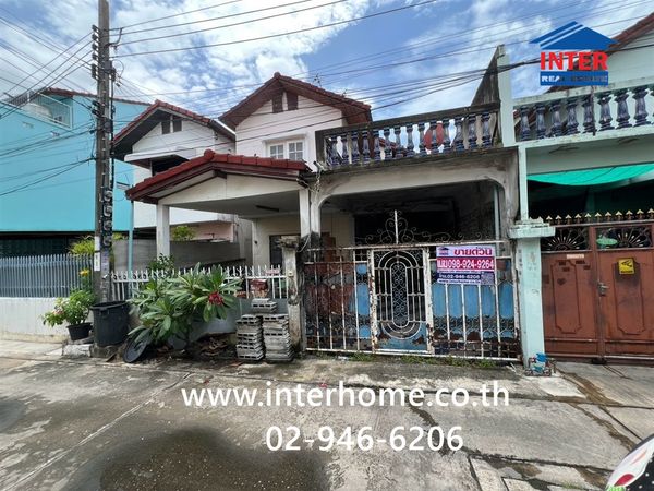 ทาวน์เฮ้าส์ 2 ชั้น 26.1 ตร.ว. หมู่บ้านเศรษฐกิจ ซอยเอกชัย22-11 ถนนเพชรเกษม ถนนหมู่บ้านเศรษฐกิจ เขตบางแค กรุงเทพมหานคร 