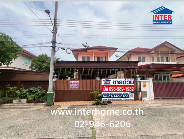 บ้านเดี่ยว 2 ชั้น 42.6 ตร.ว. หมู่บ้านกาสะลอง บ้านเดี่ยว ใกล้สนามบินดอนเมือง ติดกับหมู่บ้านคาซ่า ซิตี้ดอนเมือง ซอยสรงประภา30 เขตดอนเมือง กรุงเทพมหานคร 