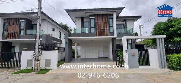 บ้านเดี่ยว 2 ชั้น 72.6 ตร.ว. หมู่บ้านเอ็นซีออนกรีน ฌาร์ม คลาสสิก ซอยลำลูกกา71 ถนนลำลูกกา ถนนลำลูกกา71 ลำลูกกา ปทุมธานี 