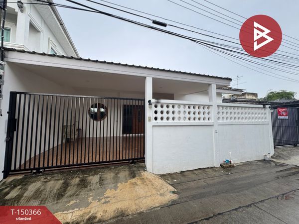 Single-storey detached house for sale, area 45 sq m, Bang Kraso, Nonthaburi.