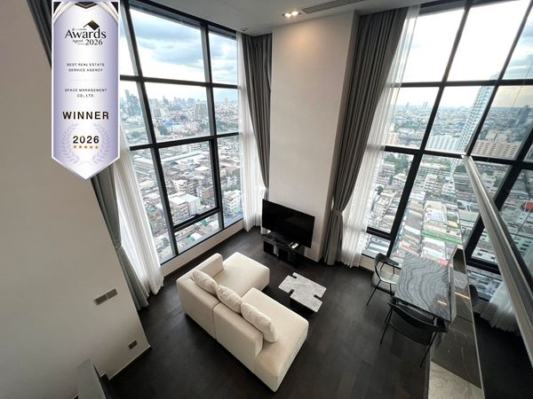 Conner Ratchathewi ให้เช่า Loft ห้องมุม ชั้นสูง  (18th Floor)