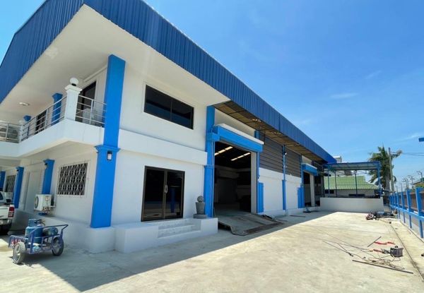 ขาย 🏗 โรงงาน เนื้อที่ 1 ไร่ พื้นที่โรงงาน 465 ตรม 🟪 ผังม่วง ⛳  แพรกษา สมุทรปราการ   