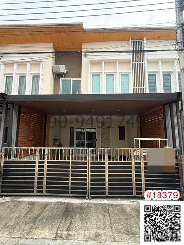For rent: 2-story townhome + mezzanine, Golden Town Watcharapol-Sukapiban 5, near Big C Sukhapiban 5