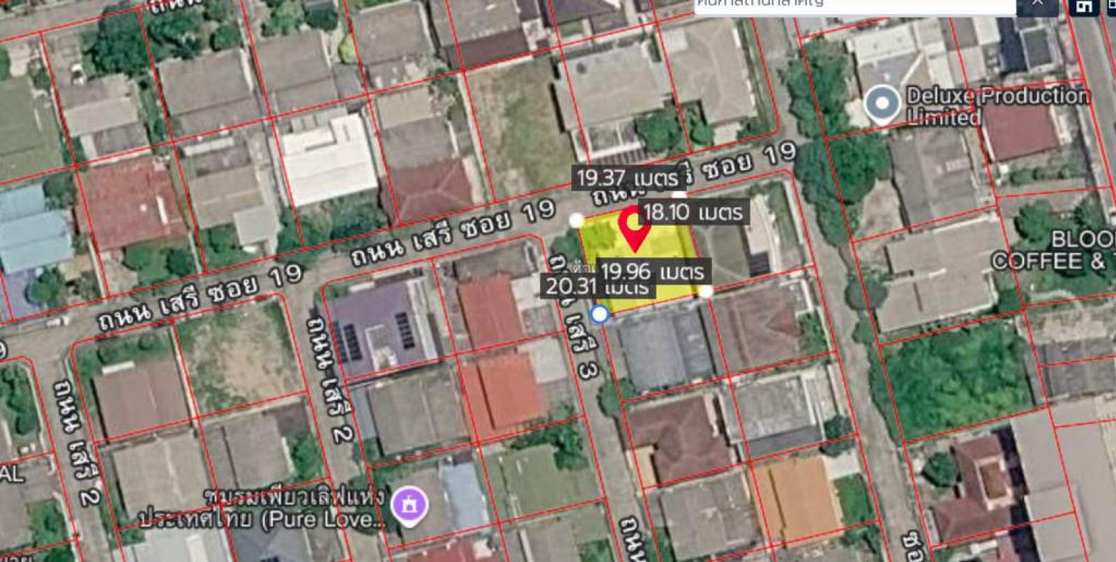 Rama 9 location, just 550m from The Nine 🏡 Detached house, Rama 9 Soi 41 / 3 Bedrooms (For Sale) BZD278