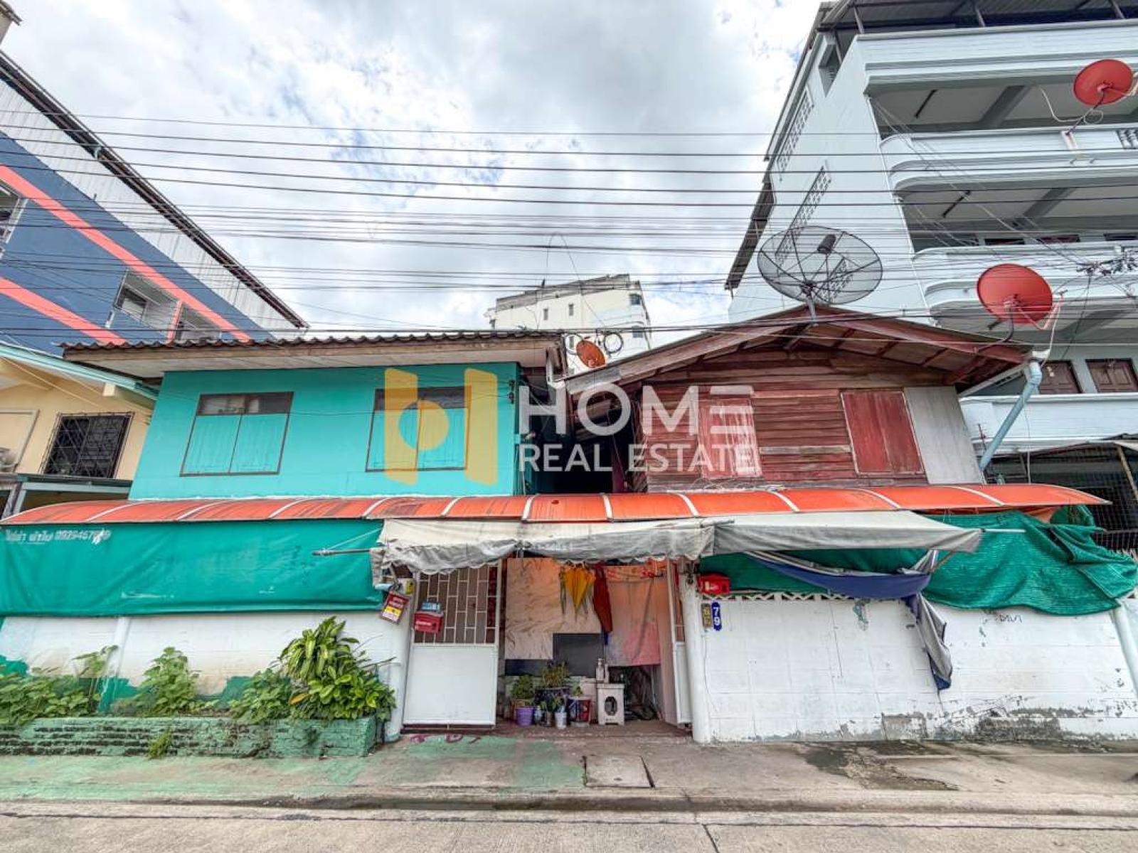 ที่ดิน พร้อมสิ่งปลูกสร้าง ซอยสุขุมวิท 62 แยก 5 / 46 ตร.วา (ขาย), Land with buildings Sukhumvit Soi 62, Intersection 5. / 46 Square Wa (FOR SALE) GNG259