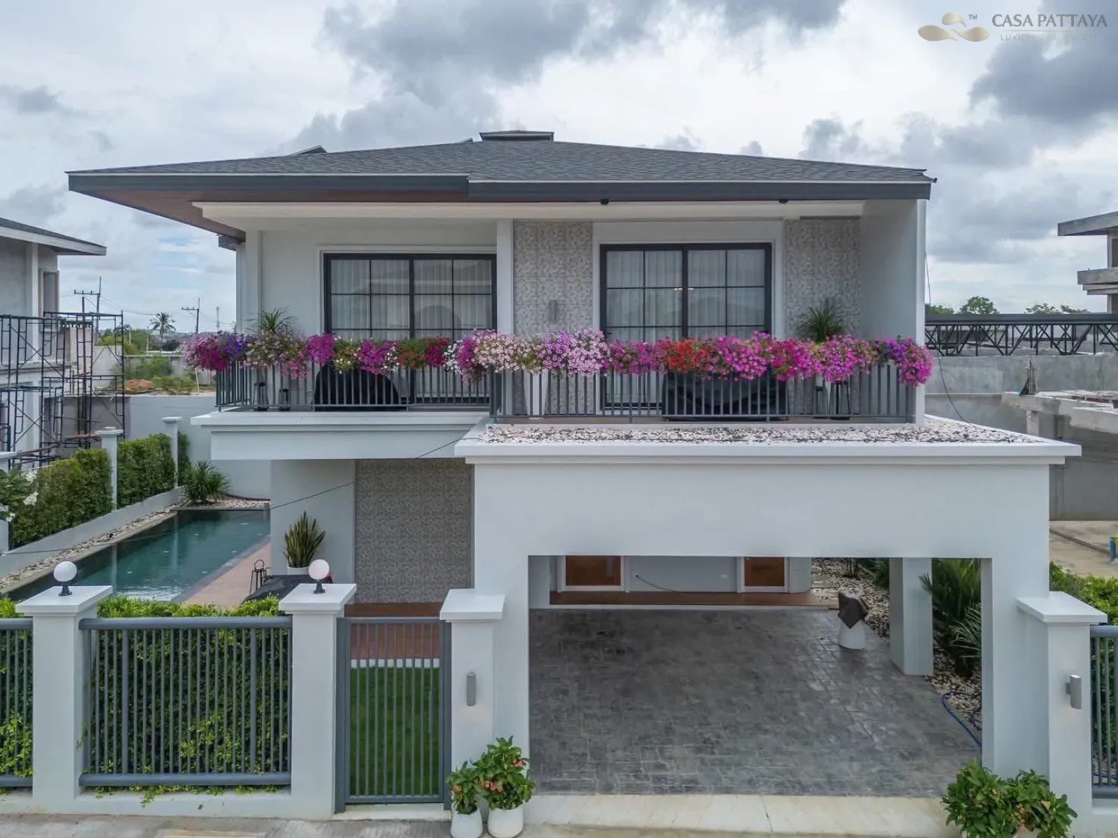Luxury Single Detached Pool Villa for Sale – Rungsii Village, North Pattaya Luxury Single Detached Pool Villa for Sale – Rungsii Village, North Pattaya